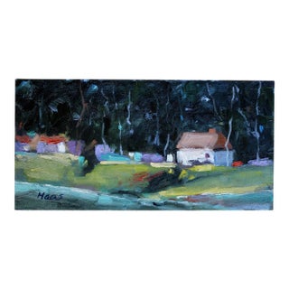 Impressionist Style Cambria Shoreline Original Oil Landscape For Sale