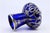 Blue Glass Jar with Islamic Style Silver Cut For Sale - Image 5 of 8