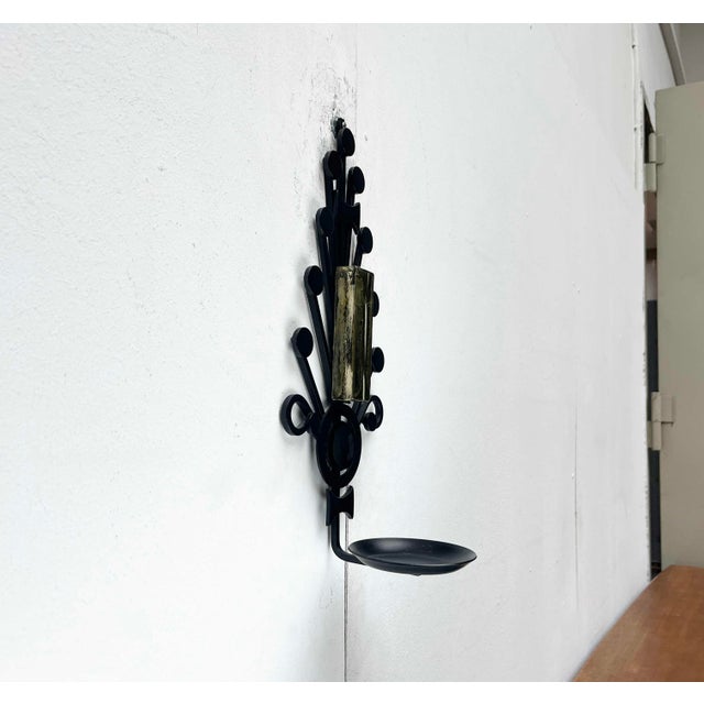 Mid-Century Modern Danish Candleholders in Metal and Glass from Dantoft, 1960s, Set of 2 For Sale - Image 13 of 18