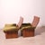 Handcrafted Armchairs in Velvet and Curved Wood, 1980s, Set of 2 For Sale - Image 10 of 18