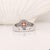 1.4Ct Spessartine Garnet Ring With Earth Mined Diamonds: Solid 14k Gold, 6.5mm, Size 6.75 For Sale - Image 12 of 12