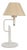 Vintage Dutch Swivel Table Lamp from Dijkstra Lampen, 1980s For Sale