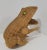 Bohemian Wicker Frog Storage Basket With Glass Marble Eyes Olivier Cajon Attrib. For Sale - Image 4 of 9