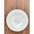 A vintage Italian ceramic platter centered on a raised eagle with outstretched wings. A laurel wreath and five stars frame...