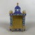 20th Century Pagoda Mechanical Table Clock with Cloisonné Enamels and Gilded Metal For Sale - Image 4 of 11