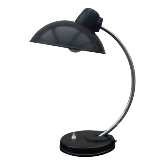 Vintage Bauhaus Lamp Modell 0342 by H. Bredendieck for Leipziger Leuchtenbau, 1950s For Sale