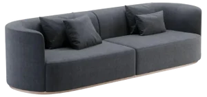 Chloe 3-Seater Sofa from Domkapa