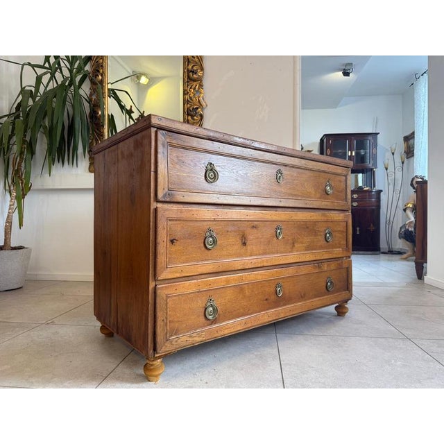 Baroque Chest of Drawers in Pine For Sale - Image 6 of 18