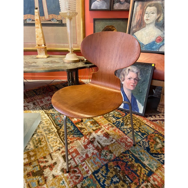 Mid Century Modern Ant Chair Fritz Hansen Illums Bolighus For Sale - Image 9 of 9