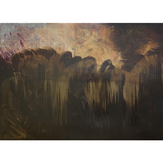 2020s Contemporary Abstract Oil on Canvas "The Upheaval" by Paul Landauer For Sale - Image 5 of 7