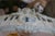 Antique 1800's French Toul-Bellevue j.a. Blue & Ivory Pierced Faience Centerpiece Basket For Sale - Image 11 of 18