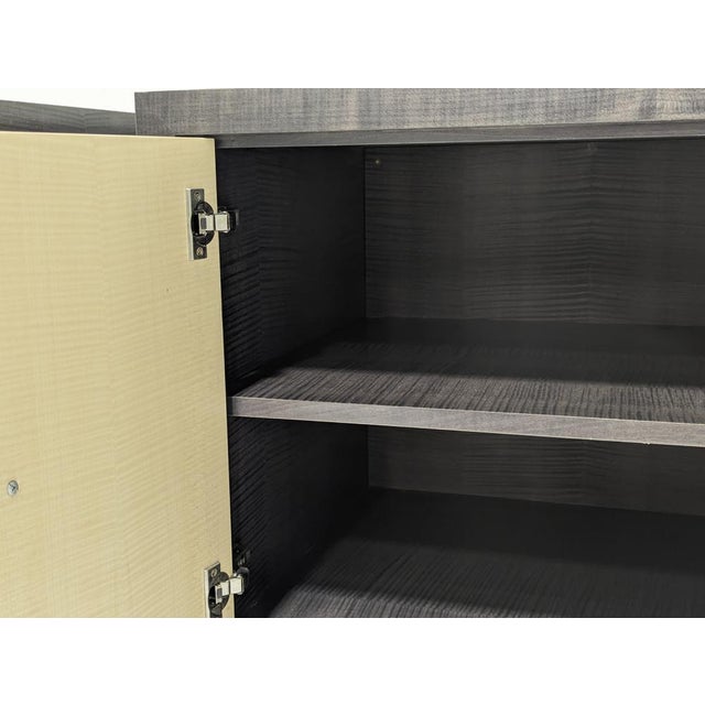 Black Sycamore Side Tables by Collett-Zarzycki, Set of 2 For Sale - Image 8 of 18