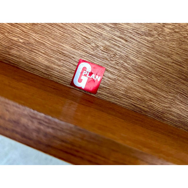 Mid Century Danish Modern Style Teak “Fresco” Writing Desk by G Plan 1960’s For Sale - Image 10 of 12