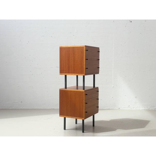Vintage Bedside Tables by Günter Renkel, 1960s, Set of 2 For Sale - Image 4 of 15