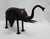 Mid-Century Modern Mid 20th Century African Bronze Elephant Sculpture Art For Sale - Image 3 of 16