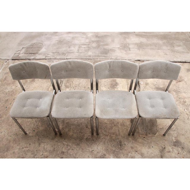 Rectangular Dining Table Andrè with Chairs, 1960s, Set of 5 For Sale - Image 17 of 18