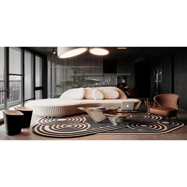 Sossusvlei Side Table by Alma De Luce For Sale - Image 6 of 8