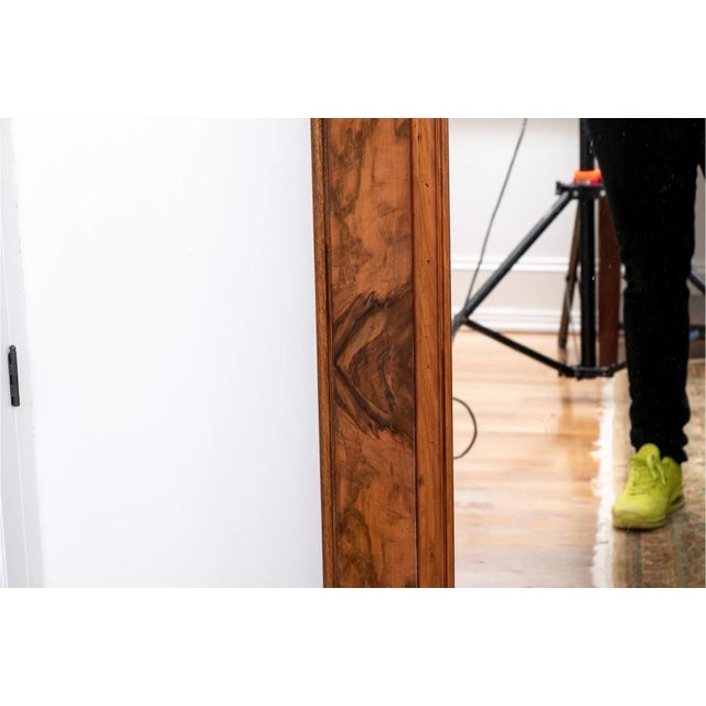 Antique Carved Mahogany Wall Mirror For Sale In New York - Image 6 of 7