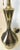 Mid-Century Modern 1970's Textured Brass Table Lamp Attributed to Tony Paul for Laurel Lamp Co For Sale - Image 3 of 8