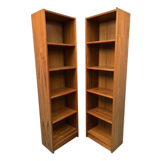 Mid-Century Danish Modern Teak Bookcases For Sale