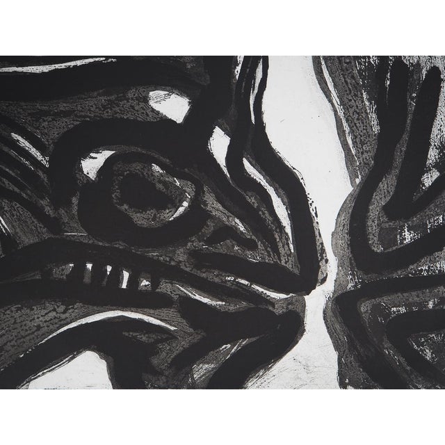 Bengt Lindstrom, Reptilian Character, Original Signed Engraving For Sale - Image 4 of 7