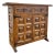 Early 20th Century Catalán Spanish Dresser Carved in Walnut with Two Carved Drawers, 1 For Sale