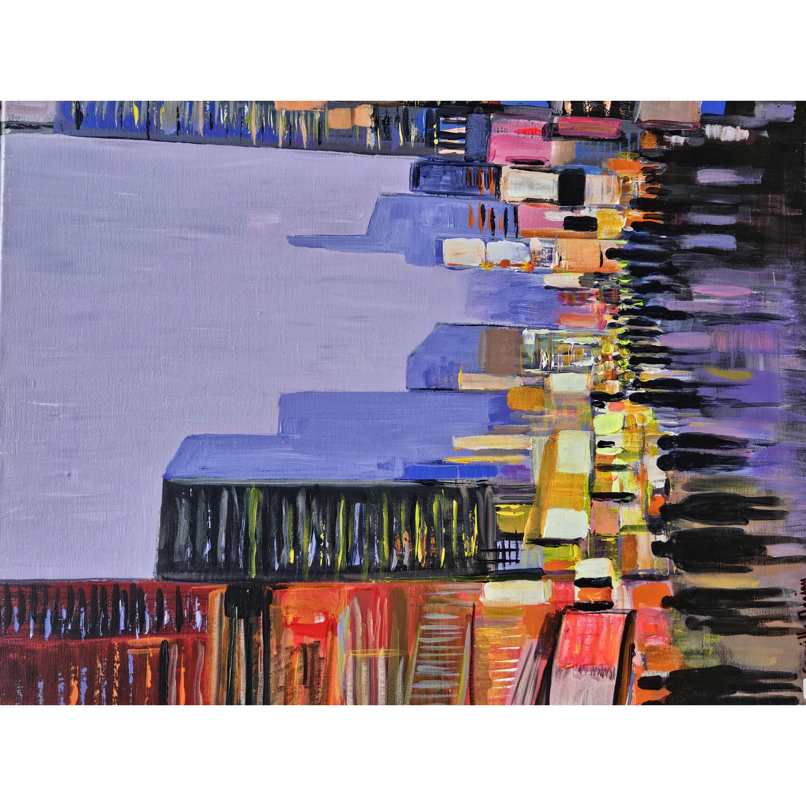 Camille Mariau, New York, 2020, Oil on Canvas | Chairish