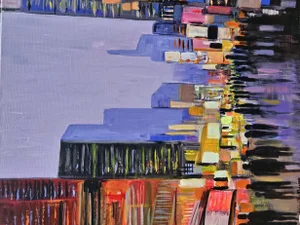 Camille Mariau, New York, 2020, Oil on Canvas