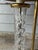 Waterford 1990s Waterford Two Column Crystal & Brass Bouillotte Lamp Accompanying Black Shade For Sale - Image 4 of 12