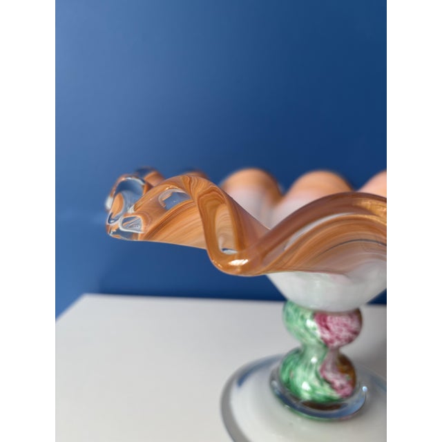 Murano Glass Bowl, Italy, 1980s For Sale - Image 12 of 14