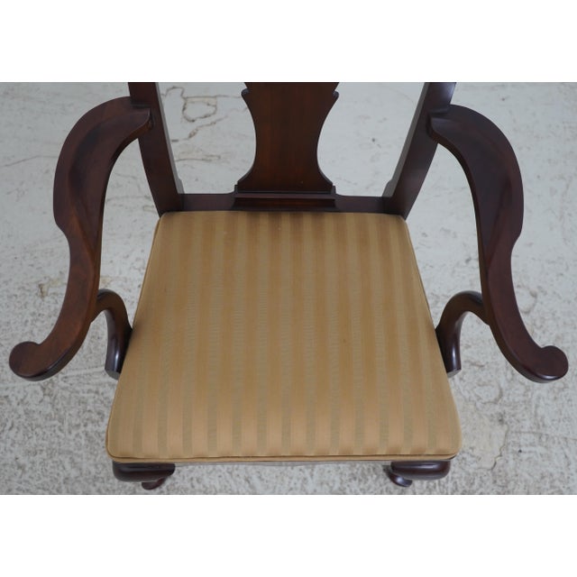 Set of 6 Statton Old Towne Cherry Dining Chairs For Sale - Image 10 of 18