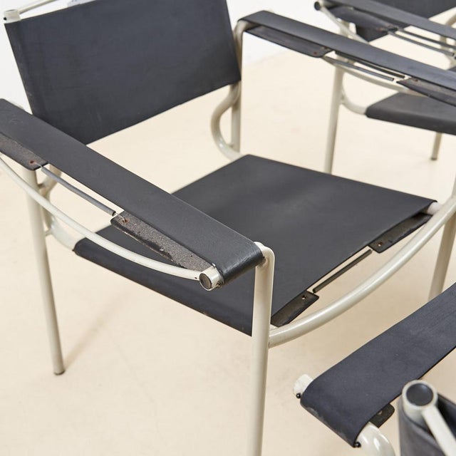 Model 109 Armchairs attributed to Giandomenico Belotti for Alias, Italy, 1980s, Set of 4 For Sale - Image 9 of 10