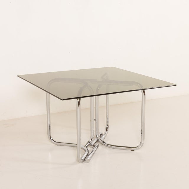 Italian Space Age Dining Table with Chairs by Giotto Stoppino, 1970s, Set of 5 For Sale - Image 9 of 18