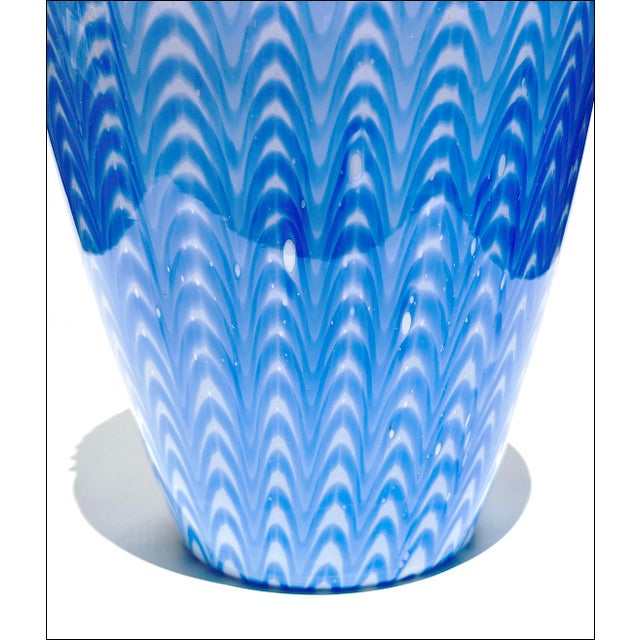 Late 19th Century 19thC Stevens & Williams Rare Osiris Pattern Antique Art Glass Vase For Sale - Image 5 of 7