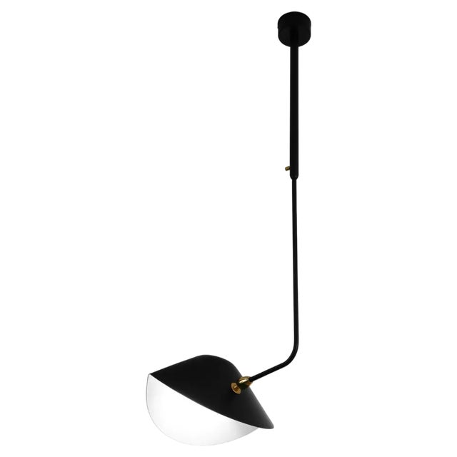 Ceiling Lamp by Serge Mouille For Sale