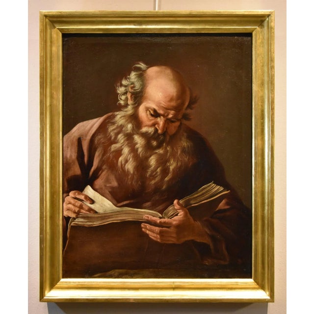 Giovanni Battista Beinaschi (Fossano c. 1634 - Naples 1688) Portrait of the Philosopher Heraclitus (Absorbed in Reading)...