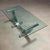 Vintage Table in Metal and Crystal by Renato Zevi, 1970s For Sale - Image 9 of 11