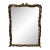 Vintage Rococò Style Gilt Wood Rectangular Wall Mirror For Sale