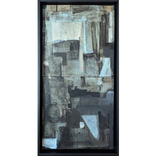 Original Framed Diptych by Anne S Abueva For Sale