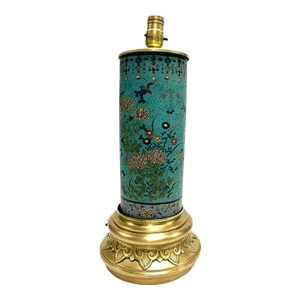Vintage 1920s Brass Table Lamp
