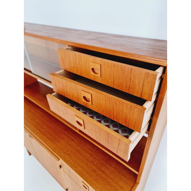 Wood Vintage Danish Freestanding Bookcase in Teak by Bengt Ruda, 1960s For Sale - Image 7 of 18