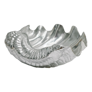 1980 Vintage Arthur Court Oversized Clam Shell Centerpiece Bowl