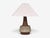 Mid-Century Modern 1960s Mid-Century Modern Helge Bjufstrøm, Large Table Lamp, Brown Stoneware For Sale - Image 3 of 10