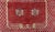 This contemporary Swedish pile rug features a richly textured red field enlivened by an intricate lattice pattern rendered...