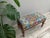 Turkish Rug Print Fabric Upholstered Piano Bench For Sale - Image 4 of 10