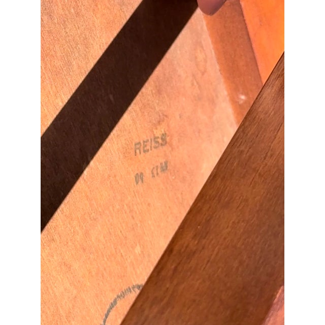 Mid-Century Tiled Checkerboard Danish-Style Side Table by Reiss Furniture For Sale - Image 10 of 13
