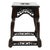 Signed F. W. Tyler Hand-Carved Wooden Stool Dated 1943 With Pierced Openwork Panels For Sale - Image 4 of 9