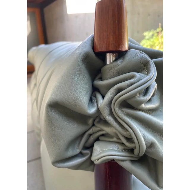 1970s Percival Lafer Mp-81 Leather Sofa For Sale - Image 9 of 12