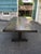 Mid Century Trestle Style Dining Table Table, Eight Feet Long For Sale - Image 4 of 11