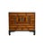 Brown Oriental Korean Style Brown Hardware Drawers Accent Storage Cabinet For Sale - Image 8 of 11